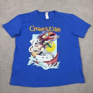 Cruise To The Edge Shirt Mens XL 2017 Concert Tour Prog Rock Music Festival Tee